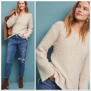 Anthropologie Clayton Sweater Baby Alpaca Wool